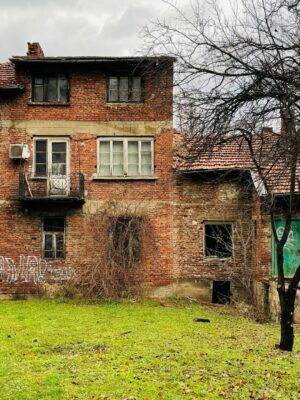 brick old house