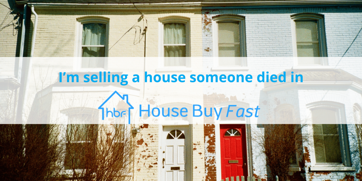 I'm selling a house someone died in
